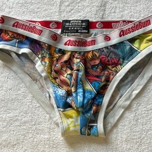 Aussie Bum Super Hero Bikini Brief! Feel invincible in these sexy briefs!